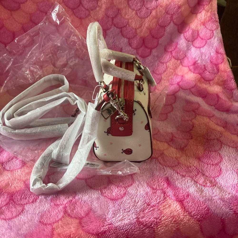 COPY - Coach ladybug Rowan mini crossbody NWT